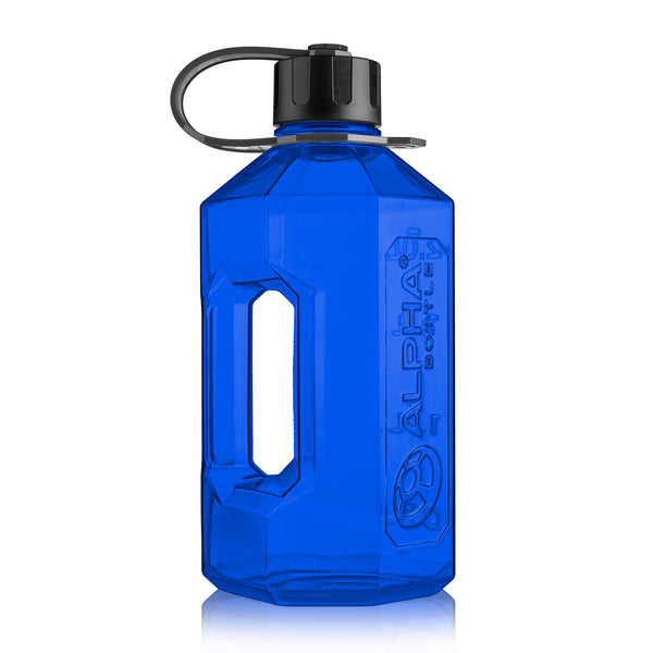 Alpha Bottle XXL - 2400ml Water Jug/Gym Bottle - BPA Free (Smoke Black)