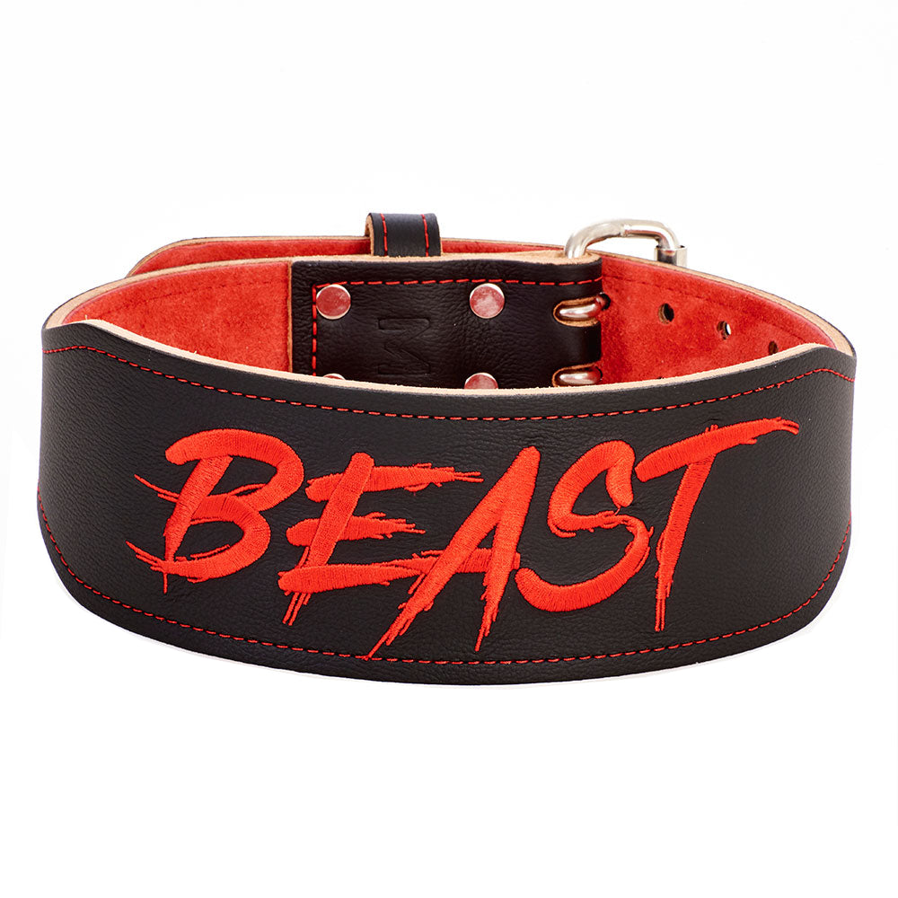 Alpha Designs 'BEAST' Weightlifting Belt - Hand-made in the UK - Lifet
